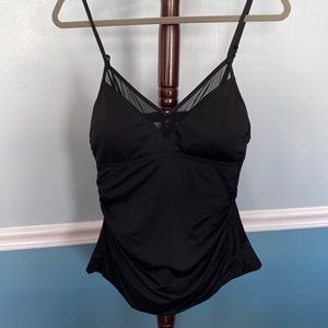 Black Tankini top